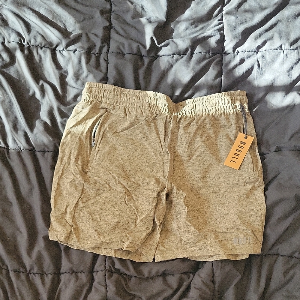 NOBULL Heather Gray Training Shorts